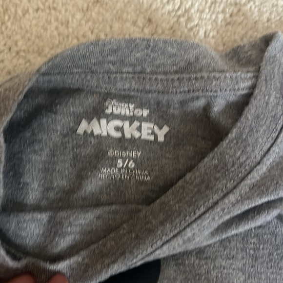 Mickey T-Shirt in Gray size 5/6 - Picture 2 of 4